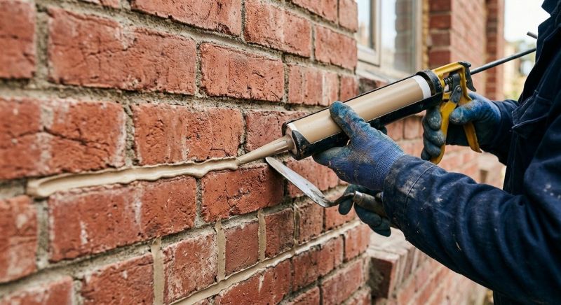 Brick Caulking
