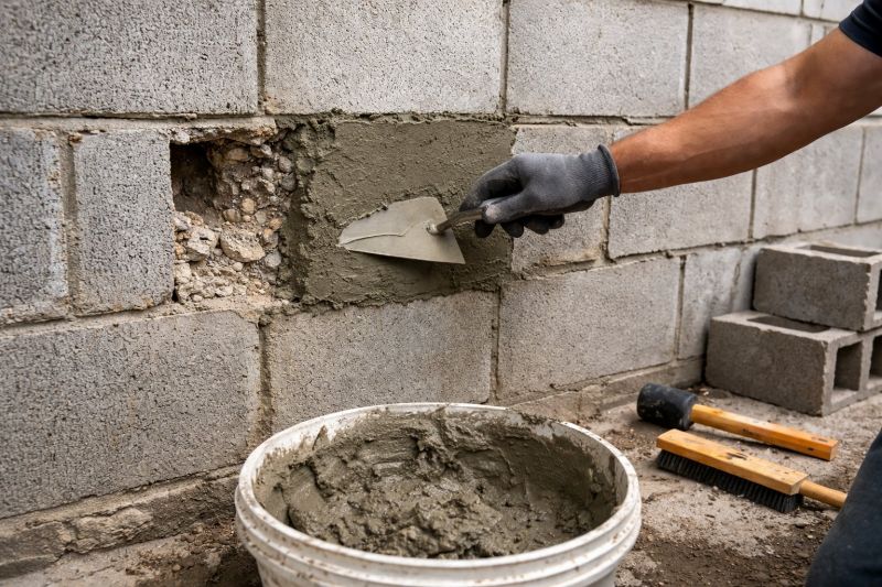 Block Wall Repair in Island County, WA