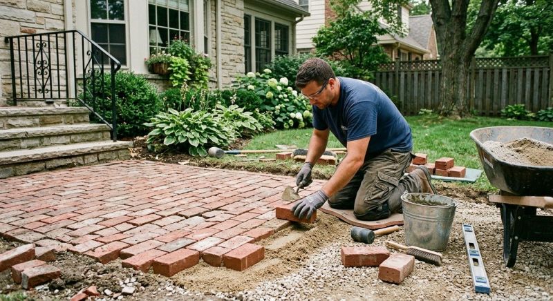 Brick Flatwork Repair in Skagit County, WA