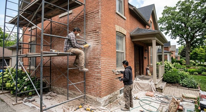 Brick Restoration in Anacortes, WA