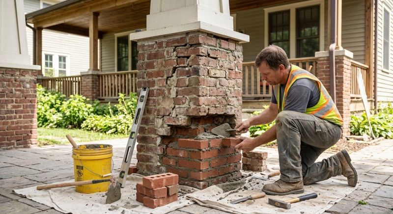 Brick Restoration in Oak Harbor, WA