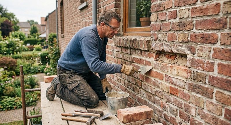 Brick Stairs Repair in Skagit County, WA