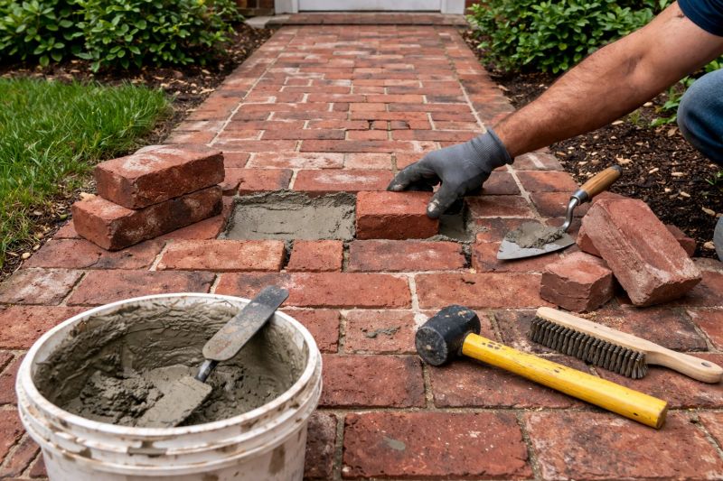 Brick Steps Repair in Skagit County, WA