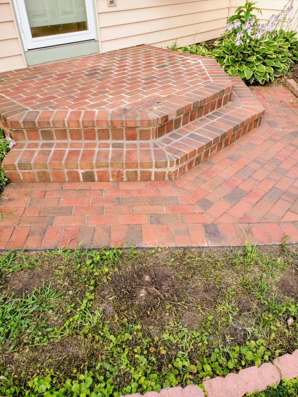 Brick Stoop Repair in Skagit County, WA
