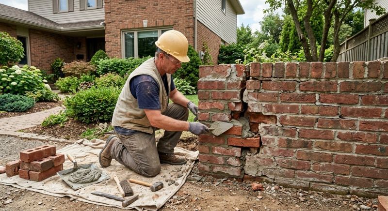 Brick Wall Repair in Coupeville, WA