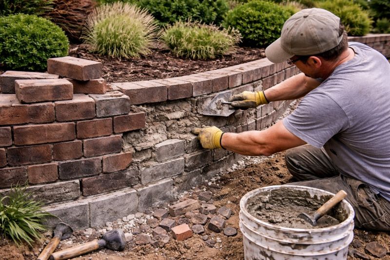 Brick Wall Repair in Oak Harbor, WA