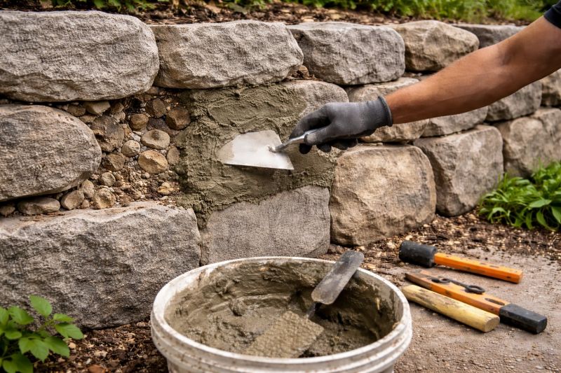 Retaining Wall Repair in Coupeville, WA