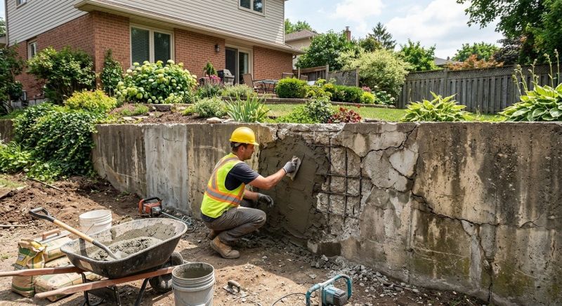 Retaining Wall Repair in Skagit County, WA