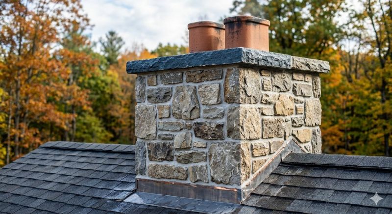 Stone Chimney Installation in Arlington, WA