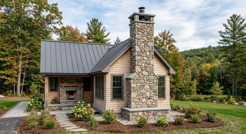 Stone Chimney Installation in Burlington, WA