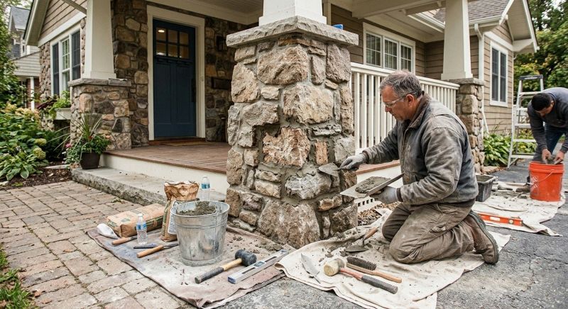 Stone Column Repair in Skagit County, WA