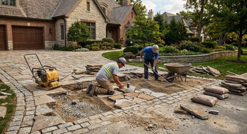 Stone Driveway Repair in Skagit County, WA