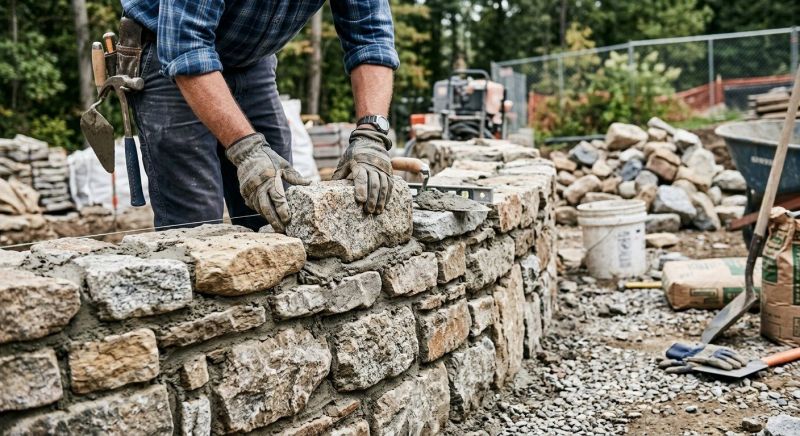 Stone Masonry Installation in Skagit County, WA