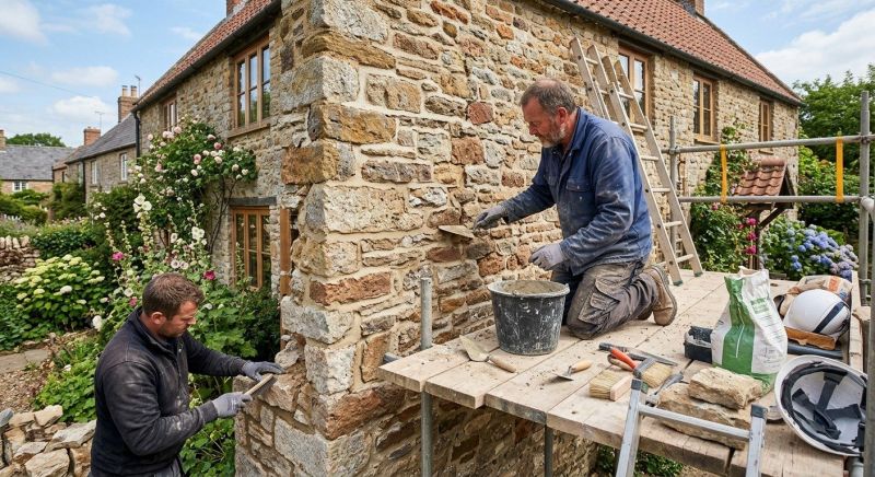 Stone Masonry Repair in Skagit County, WA