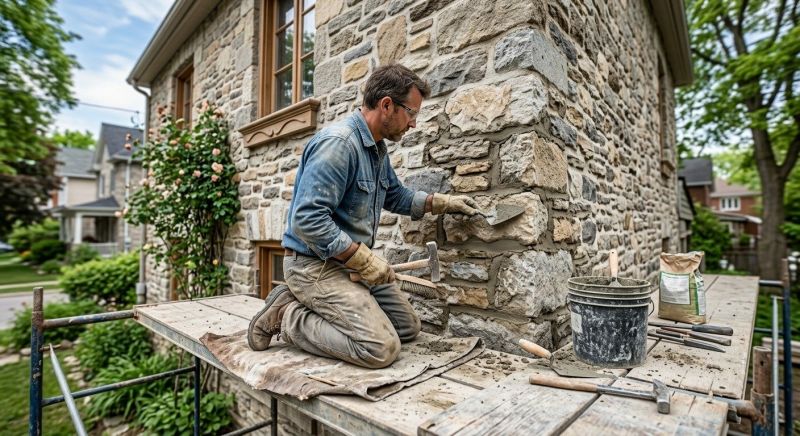 Stone Masonry Repair in Skagit County, WA