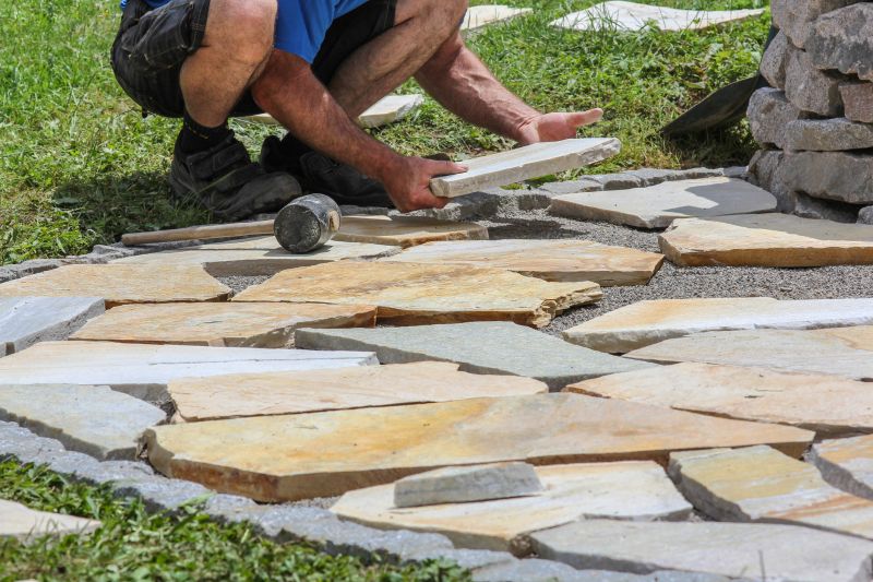 Stone Walkway Repair in Skagit County, WA