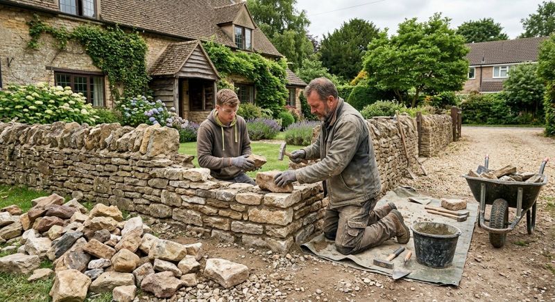 Stone Wall Repair in Mount Vernon, WA